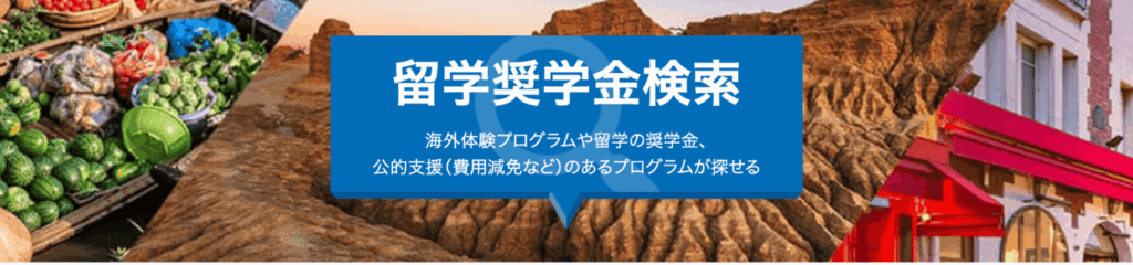トビタテ留学JAPAN「留学奨学金検索」